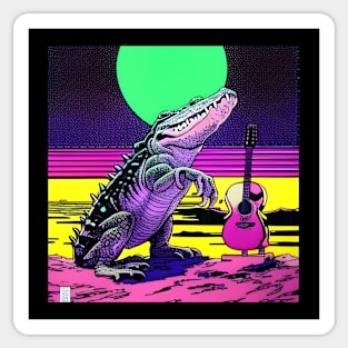 Music croco Sticker